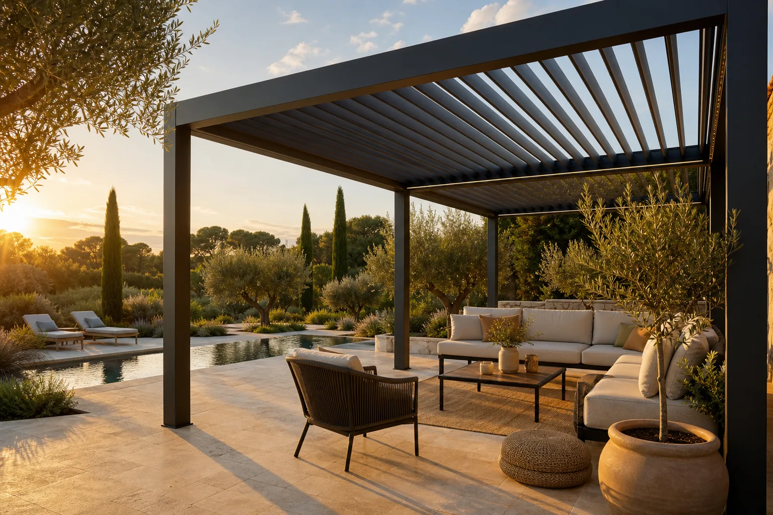 Combien coûte une pergola bioclimatique dans le Gard en 2026 ?