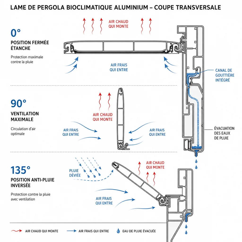 Pergola bioclimatique : la meilleure solution contre les canicules ? — Ales-Pergola.fr