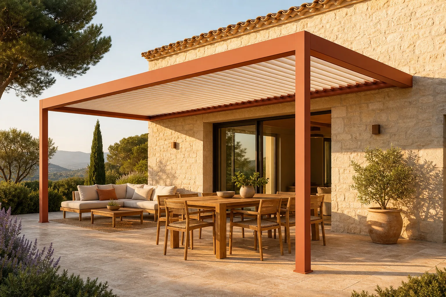 Pergola bioclimatique : top des couleurs tendances en 2026 — Ales-Pergola.fr