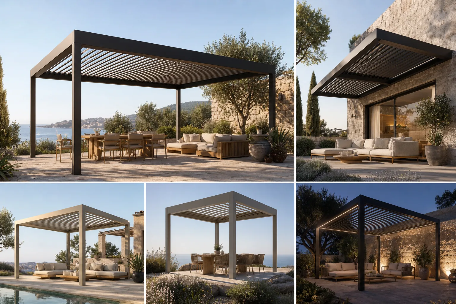 Pergola bioclimatique Anduze — installation sur mesure dans le Gard (30)